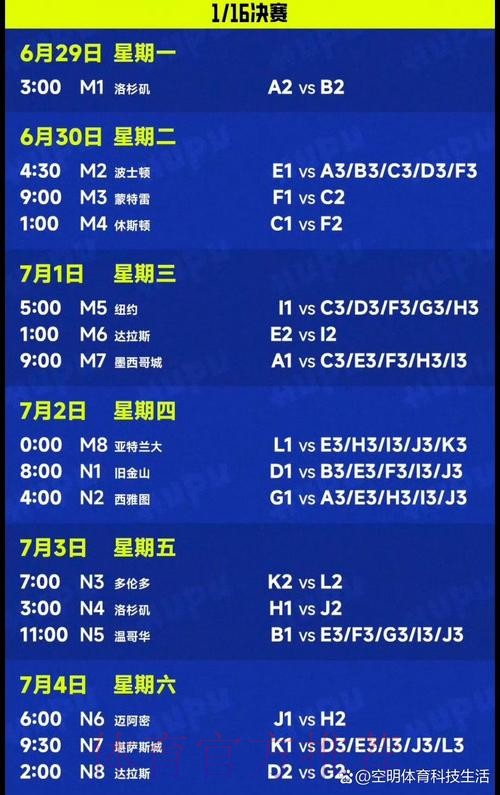 世界杯赛程公布时间安排表 世界杯赛程公布时间安排表